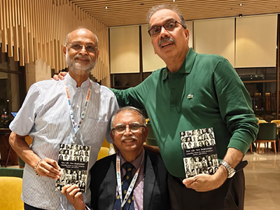 Gifting the copies to Dr. Georgi Abraham and Nephrologist from Hyderabad. Full citation in TG